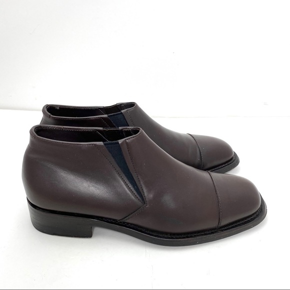 Prada Cup-toe Chelsea Ankle Boot Brown main image 10